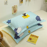 Pillowcase Pair 48x74 Polyester Twill 48x 74cm ± 2cm [one pair]