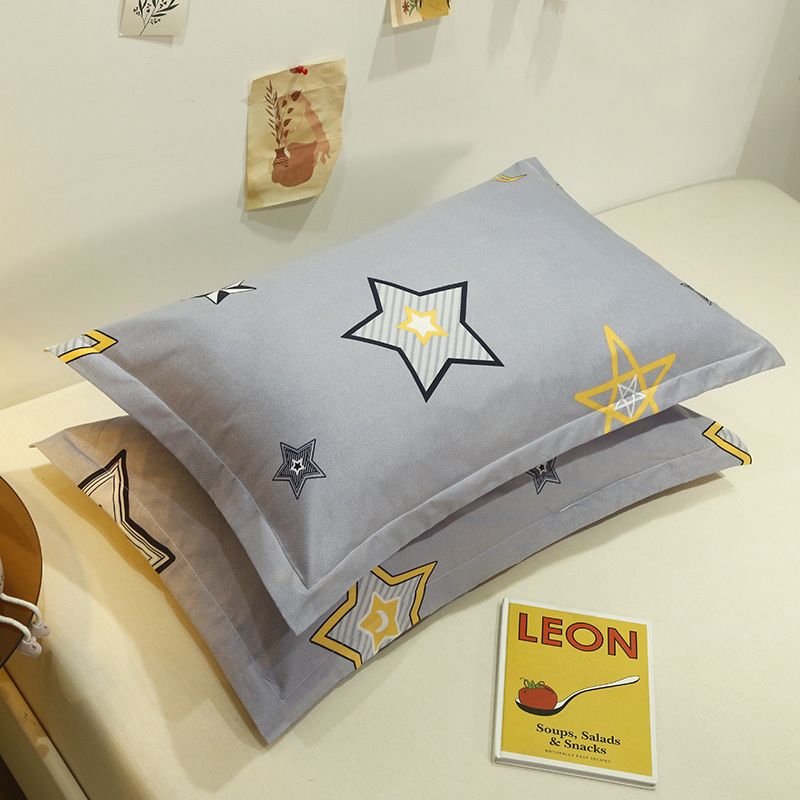 Pillowcase Pair 48x74 Polyester Twill 48x 74cm ± 2cm [one pair]