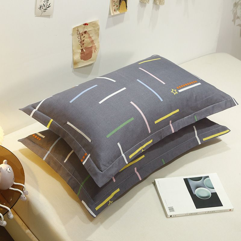 Pillowcase Pair 48x74 Polyester Twill 48x 74cm ± 2cm [single pack]