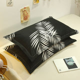 Pillowcase Pair 48x74 Polyester Twill 48x 74cm ± 2cm [pillow core a pillowcase a]