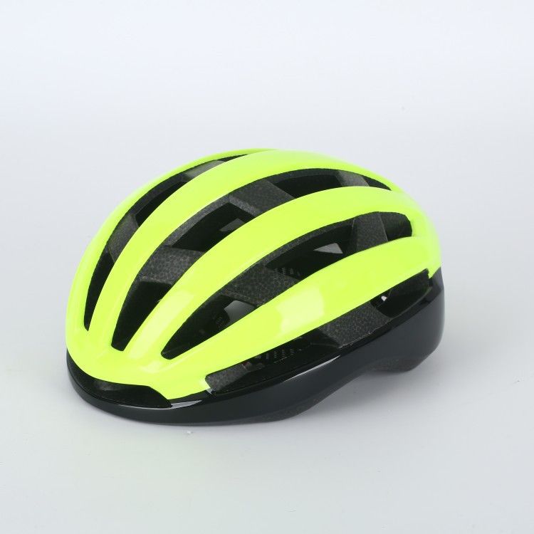 BADIAN Adult Cycling Helmet PC EPS Mountain Road Yellow L（58-61cm）