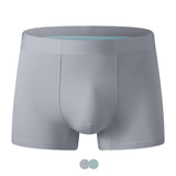 100 Pcs Modal Men Underwear Antibacterial Breathable... Xinghe Silver L