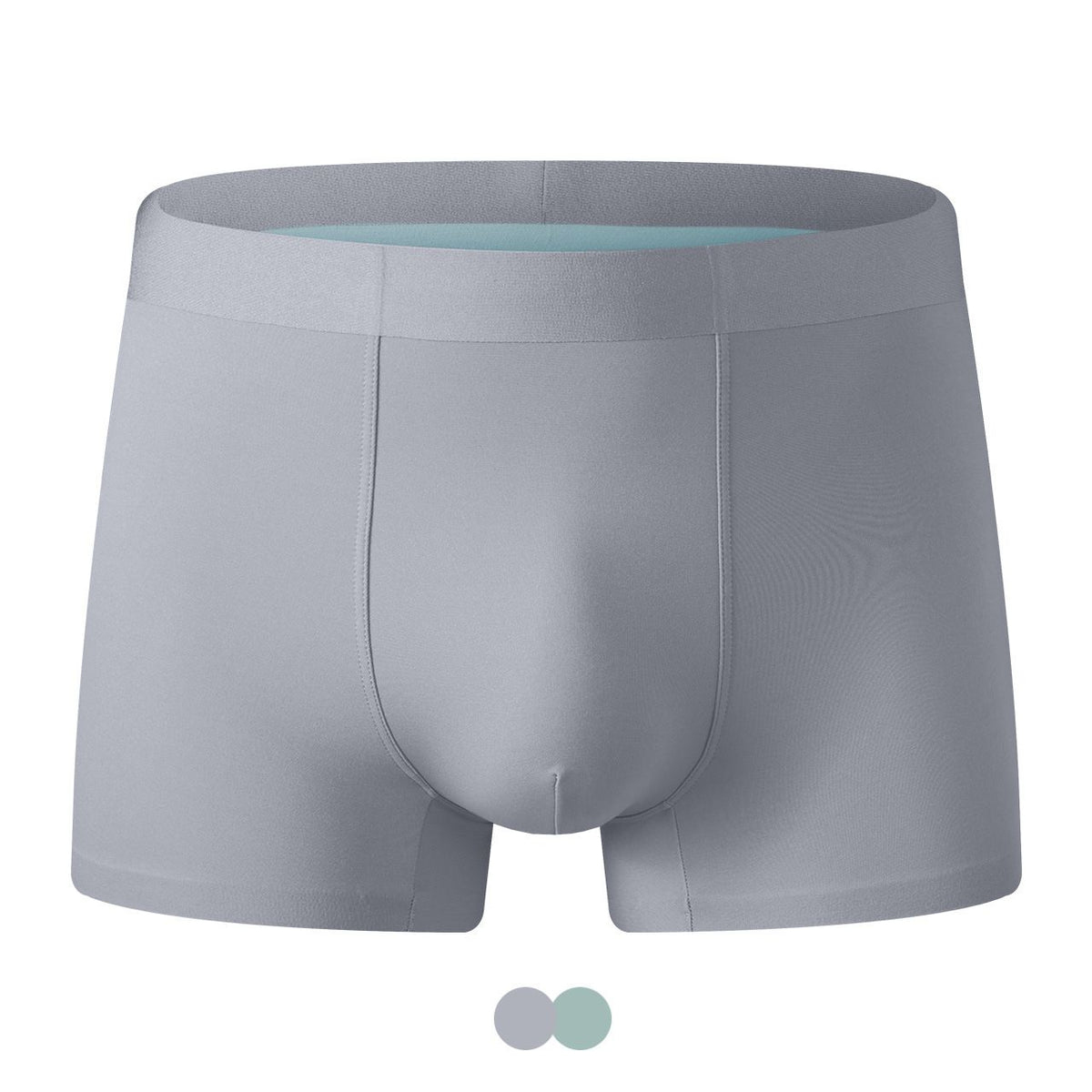 100 Pcs Modal Men Underwear Antibacterial Breathable... Xinghe Silver L