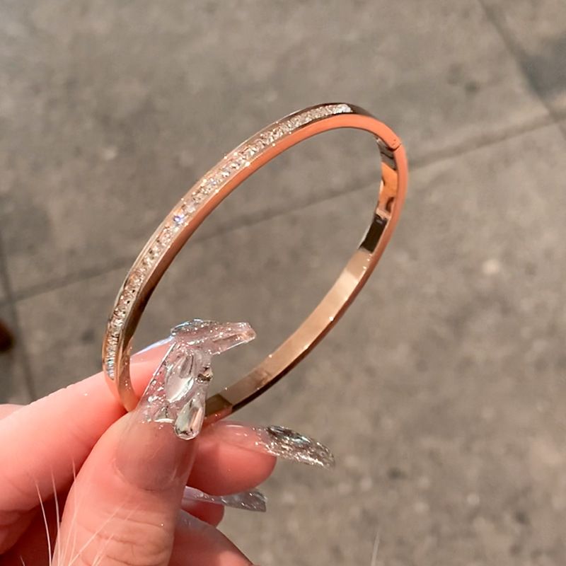 Starry Bracelet Yinting Titanium Steel Diamond Starry diamond bracelet [rose gold]-titanium steel
