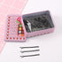Black Alloy Side Hairpin Wave Style Women Strawberry-100 waves