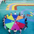 Rainbow Umbrella Cloth Toy 2.6m 8 Panels Number 8 colors (3.6 m free 20 and ocean ball)