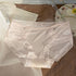 Yi Si Mi Mid Waist Ice Silk Quick Dry Breathable... Pink L (50.00 kg-60.00 kg