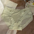 Yi Si Mi Mid Waist Ice Silk Quick Dry Breathable... Green M (40.00 kg-50.00 kg