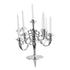 Retro Cake Candlestick Set with Candles Gold (matching candle)