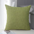 Le Su Cotton Linen Cushion Solid Color with Core 16