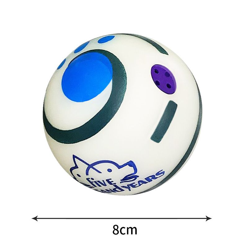 Yinuo Dog Sound Toy Ball PVC Chew Luminous ball 8cm(opp bag)/0.00 kg-5.00 kg for puppies