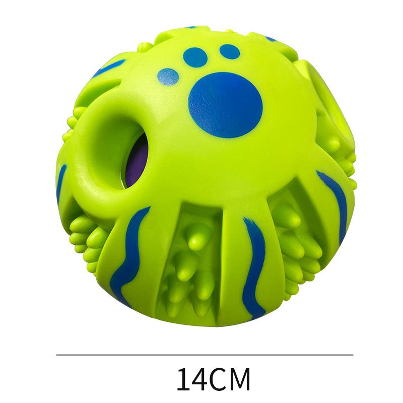 Yinuo Dog Sound Toy Ball PVC Chew Lantern ball 14CM(opp bag)/20.00 kg-30.00 kg dog