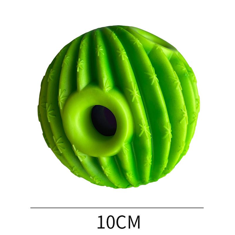 Yinuo Dog Sound Toy Ball PVC Chew Cactus 10CM(opp bag)/5.00 kg-10.00 kg dog