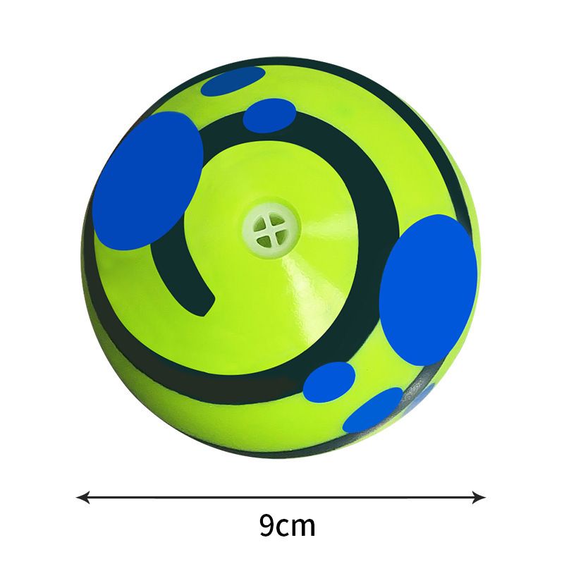 Yinuo Dog Sound Toy Ball PVC Chew Green ball 9CM bbcall sound (opp bag) 3.50 kg-10.00 kg dog