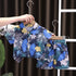 Chaole Pig Boys Cotton Short Sleeve Suit JC dark blue Shirt 120cm
