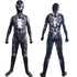 Spiderman Cosplay Costume Milk Silk One Piece Suit Black and White venom 170