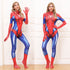 Spiderman Cosplay Costume Milk Silk One Piece Suit Shake Tone Red Spider 170