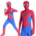 Spiderman Cosplay Costume Milk Silk One Piece Suit Extraordinary Red Red + Headgear 160