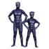 Spiderman Cosplay Costume Milk Silk One Piece Suit Black Panther 180
