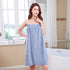 Youyou Wearable Bath Towel 300gsm Microfiber Gray Blue 140/70cm