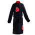 Akatsuki Flannel Bathrobe Naruto Sleepwear Unisex Akatsuki red cloud hokage bathrobe