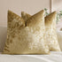Ice Velvet Pillow Cover Polyester Solid Color 30x50cm Golden 30*50cm without pillow core