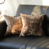 Ice Velvet Pillow Cover Polyester Solid Color 30x50cm Light Brown 60*60cm without pillow core