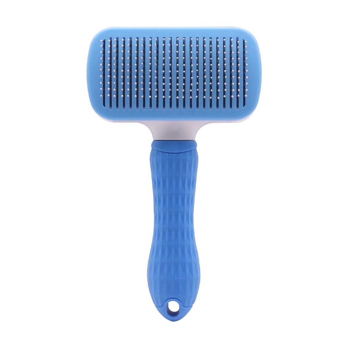 SORADD Pet Comb Stainless Steel Needle Grooming Tool ☛Card packaging Blue