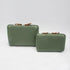 Ai Cheng Space Makeup Bag Travel Storage Hand-held cosmetic bag [green] large size