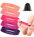 Yoga Cat TPE Finger Pull Ring Resistance Band Light pink finger pull ring arch training band 2-4lbs