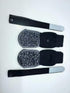Dog Shoes Non Slip Indoor Outdoor Cotton Black bone style [opp bag packaging] S small size 5.5*14cm [recommended within 5-10kg inches] [pack of four]