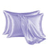 Pillowcase Synthetic Fiber 5176cm Twill Light purple 51* 76cm