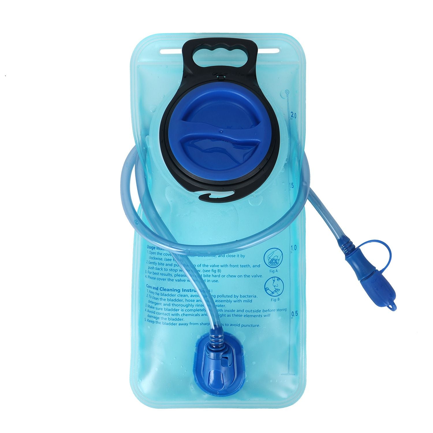 FREEKNIGHT 2L Hydration Bladder for Hiking Cycling Blue