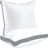 Sleep talk Pillow White Fiber Neck Support Standard Grey Queen(Pack of 4）26×18in，66 × 46cm，295g