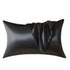 Pillowcase Synthetic Fiber 5176cm Twill Black pillowcase 51* 76cm