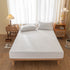 Waterproof Quilted Fitted Sheet Solid Color Toddler Phoenix pattern white 1.8*2.2m single fitted sheet