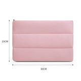 Great Neoprene Cube Makeup Bag Travel Storage Peach pink
