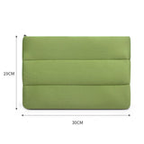 Great Neoprene Cube Makeup Bag Travel Storage Grass green
