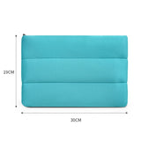 Great Neoprene Cube Makeup Bag Travel Storage Lake blue