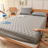 Waterproof Brushed Polyester Fitted Sheet Mattress grey 99*190cm [single fitted sheet]