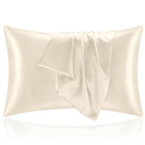 Pillowcase Synthetic Fiber 5176cm Twill Beige pillowcase 51* 76cm
