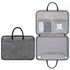 14 Inch PU Leather Laptop Bag, Portable Waterproof Laptop Case, Full Opening and Closing Sleeve Handbag, Briefcase for MacBook Air, Ipad, Business Travel