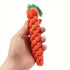 Durable Carrot-Shaped Cotton Rope Dog Toy for Interactive Play, Chewing, and Dental Health – Fun Tug-of-War and Fetch Toy for Medium to Large Breeds
