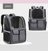 Pet Carrier Backpack for Travel, Hiking, and Vet Visits – Breathable Mesh Design with Reflective Safety Strips, Ideal for Cats and Small Dogs, Hands-Free Convenience for Outdoor Adventures (Grey)