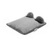 USB-Powered Electric Foot Warmer with 4 Temperature Settings and Timer, Soft Plush Heated Foot Pad for Home Office Travel, Multipurpose Hand Knee Belly Warmer (Grey)