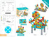 DIY Screw Assembly Building Blocks Set for Kids Ages 3-6 – Creative Educational Toy with Wrench and Screwdriver, Perfect for Parent-Child Interaction and Fine Motor Skills Development (366PCS)