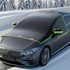 All-Season Car Front Cover Shield for Sedans – Windproof, Snowproof & Sunproof Protection with Magnetic Fixation, Full Coverage for Windshield, Side Windows, and Hood, Ideal for Outdoor Parking (Green1)