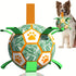 Interactive Dog Soccer Ball Toy with Bite-Resistant PU Surface and Durable Nylon Straps for Fetch, Tug, and Play in Indoor or Outdoor Settings (L)