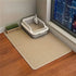 Double-Layer Honeycomb Cat Litter Mat – Waterproof, Slip-Resistant, Leak-Proof, and Easy-Clean Pet Mat for Litter Box Area, Odor-Free and Durable with 6 Vibrant Colors Available (2XL, Beige)