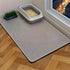 Double-Layer Honeycomb Cat Litter Mat – Waterproof, Slip-Resistant, Leak-Proof, and Easy-Clean Pet Mat for Litter Box Area, Odor-Free and Durable with 6 Vibrant Colors Available (L, Grey)